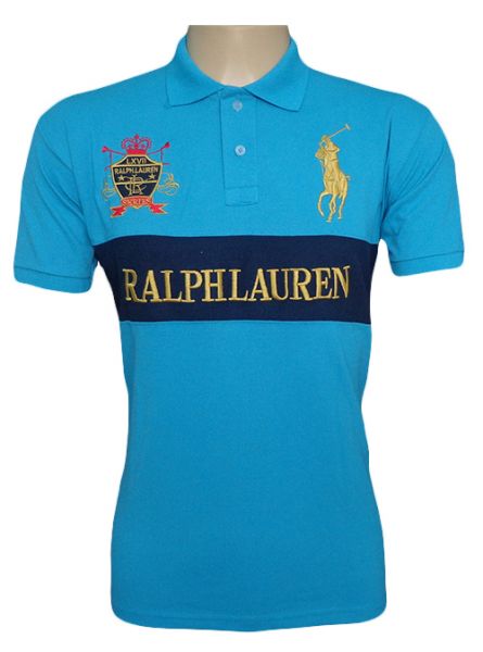 Camisa Polo Ralph Lauren Azul MOD:70977