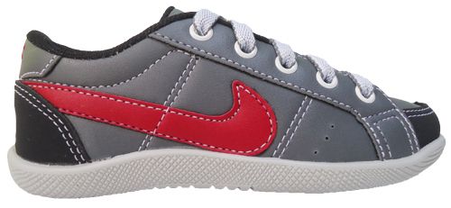 Sapatênis Nike Infantil Grafite com Vermelho MOD:10398