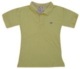 Camisa Polo Hollister Feminina Amarela MOD:70600