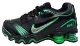Tênis Infantil Nike Shox Turbo Preto e Verde MOD:10307