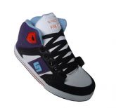 Tênis Freeday Cano Alto Branco Preto e Roxo MOD:10258